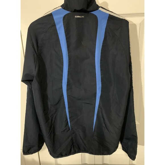 Adidas Navy/White Full Zip Men's Track Jacket - Size M UK 38/40 - Picture 8 of 8